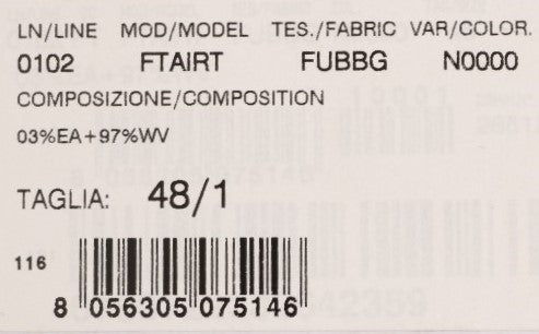 Black Wool Stretch Dress Pants - coffeewithmee2Dolce & GabbanaP2166S