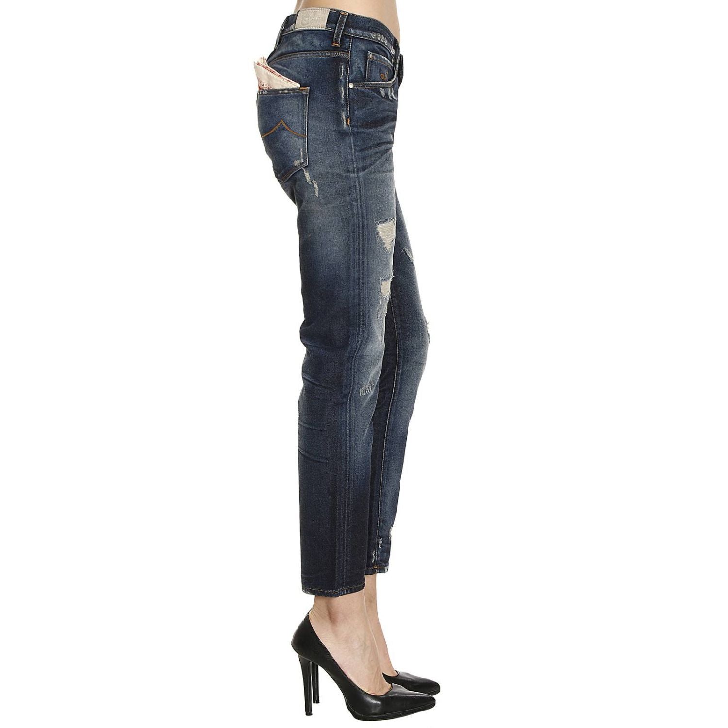 Blue Cotton Karen Regular Fit Jeans - coffeewithmee2Jacob CohenP4397S