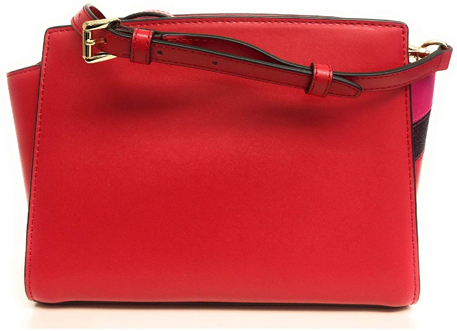 Selma Medium Firework Bright Red Messenger Bag - coffeewithmee2