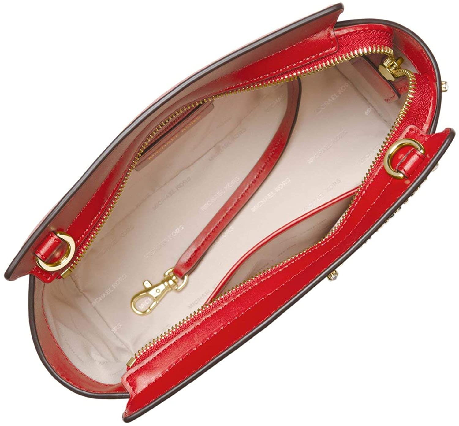 Selma Medium Firework Bright Red Messenger Bag - coffeewithmee2