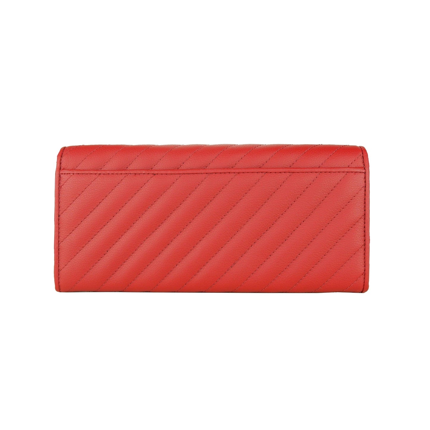 Red Calf Leather Crossbody Shoulder Bag - coffeewithmee2