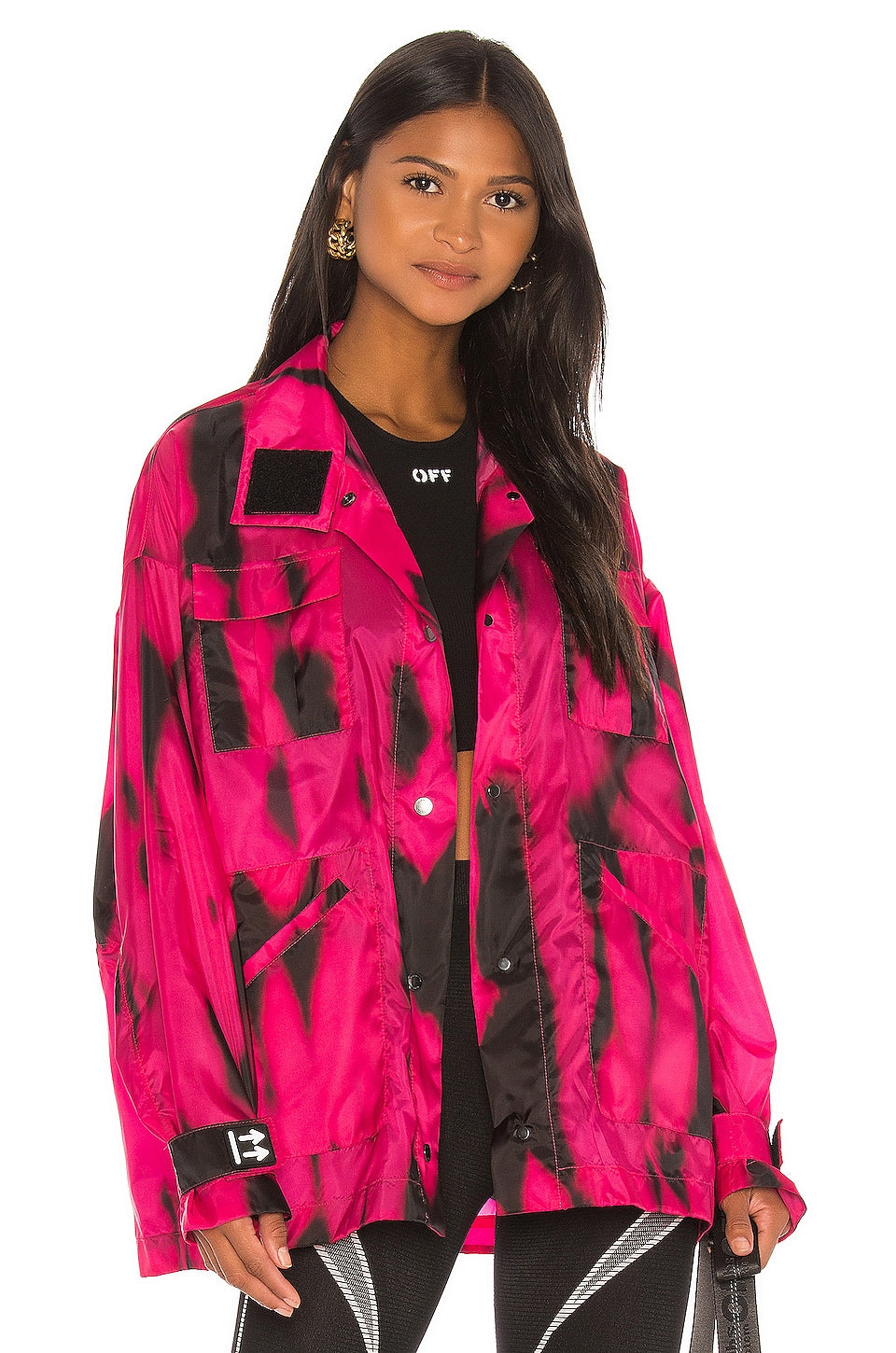 D- Off-white Jackets & Coat