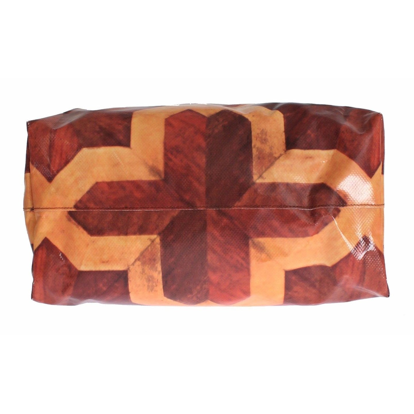 Brown Plastic Purse Tote Borse Shopping HandBag - coffeewithmee2