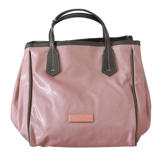 Pink Handbag Shoulder Tote Leather Bag - coffeewithmee2