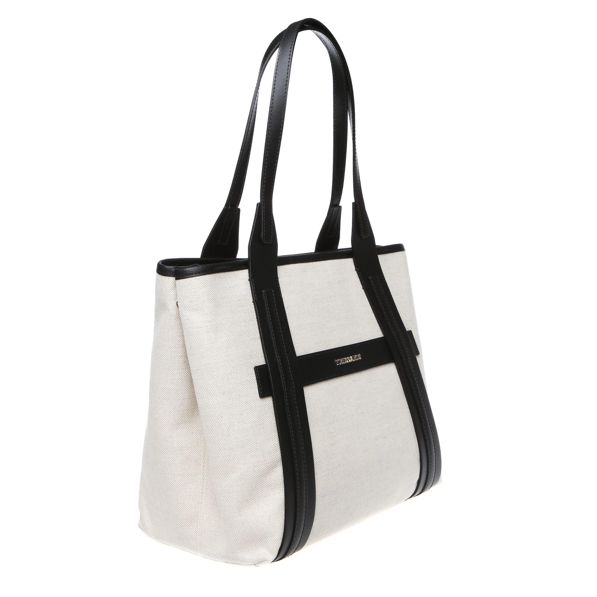Natural- Black Shoulder Bag - coffeewithmee2