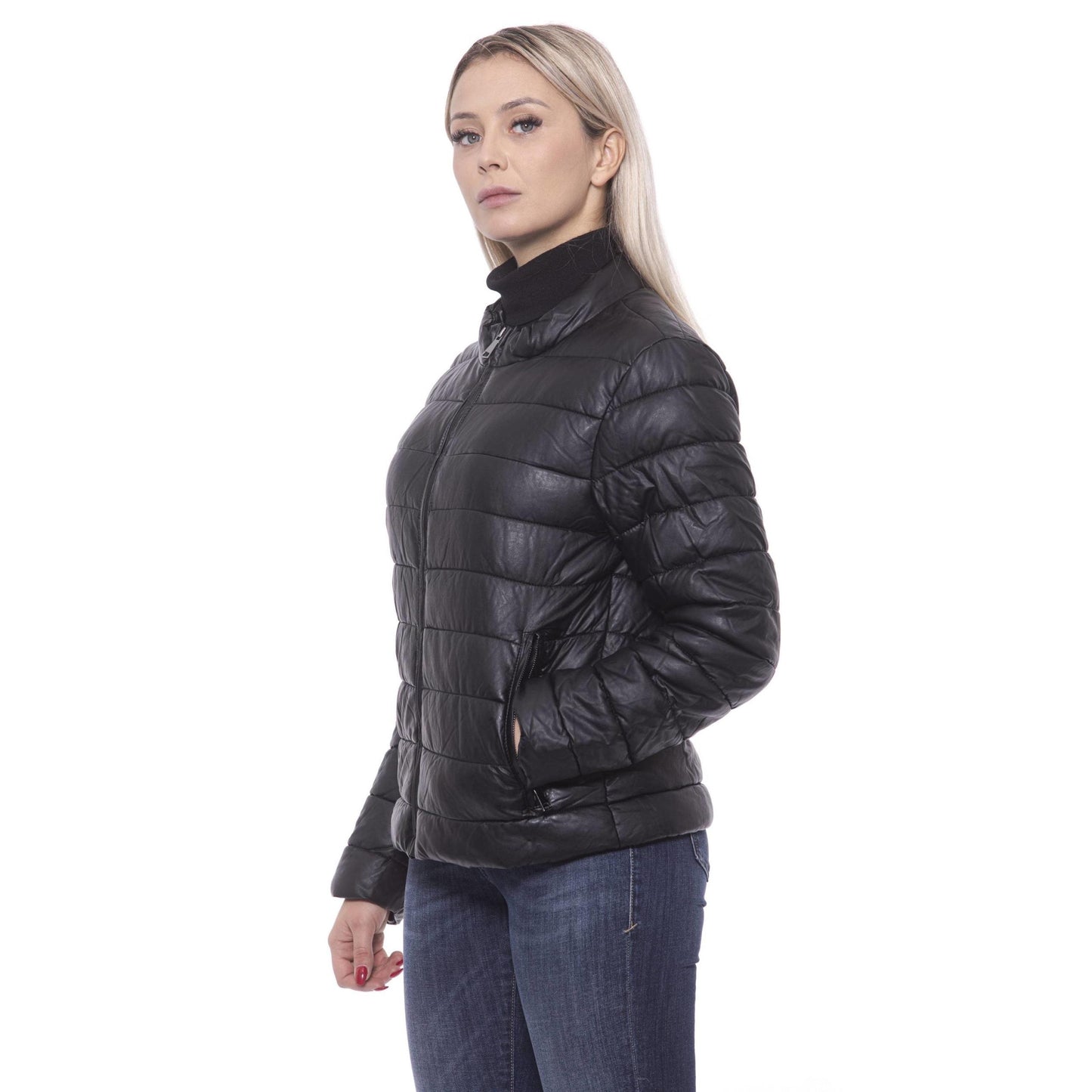 Nero Black Jackets & Coat