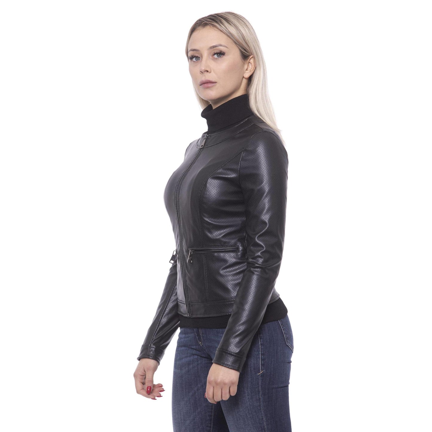 Nero Black Jackets & Coat