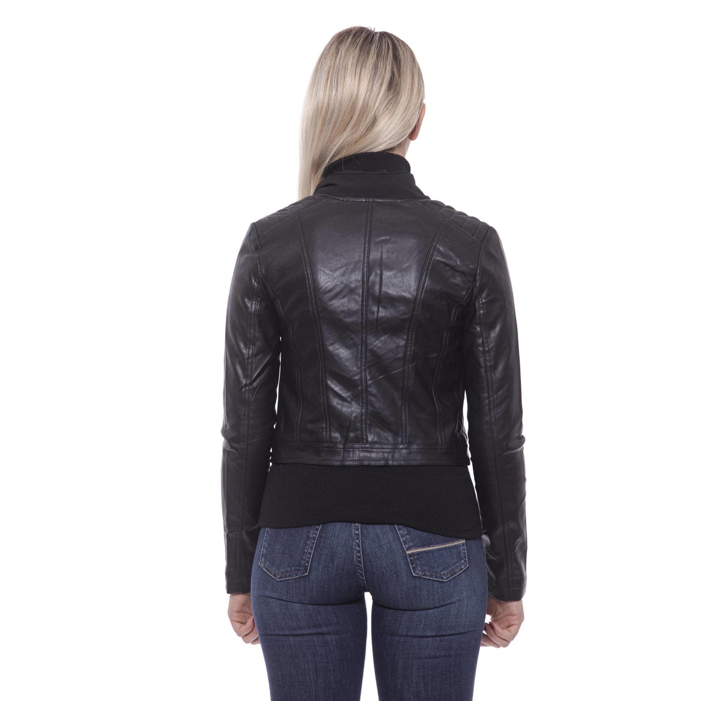 Nero Black Jackets & Coat