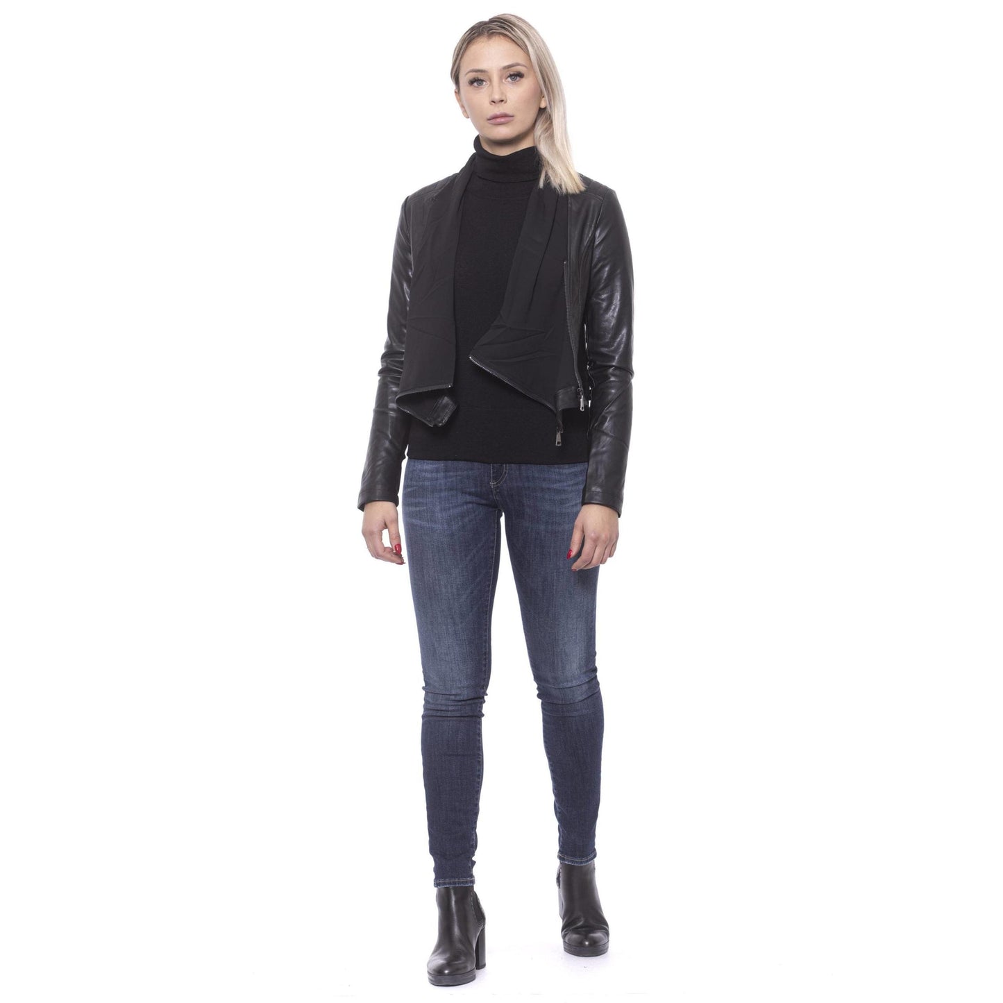 Nero Black Jackets & Coat