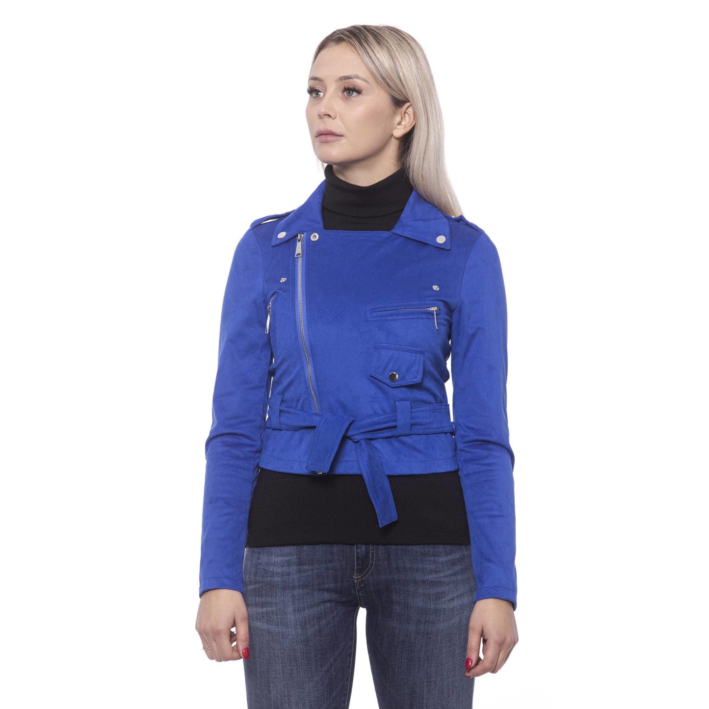 Blu Navy Jackets & Coat