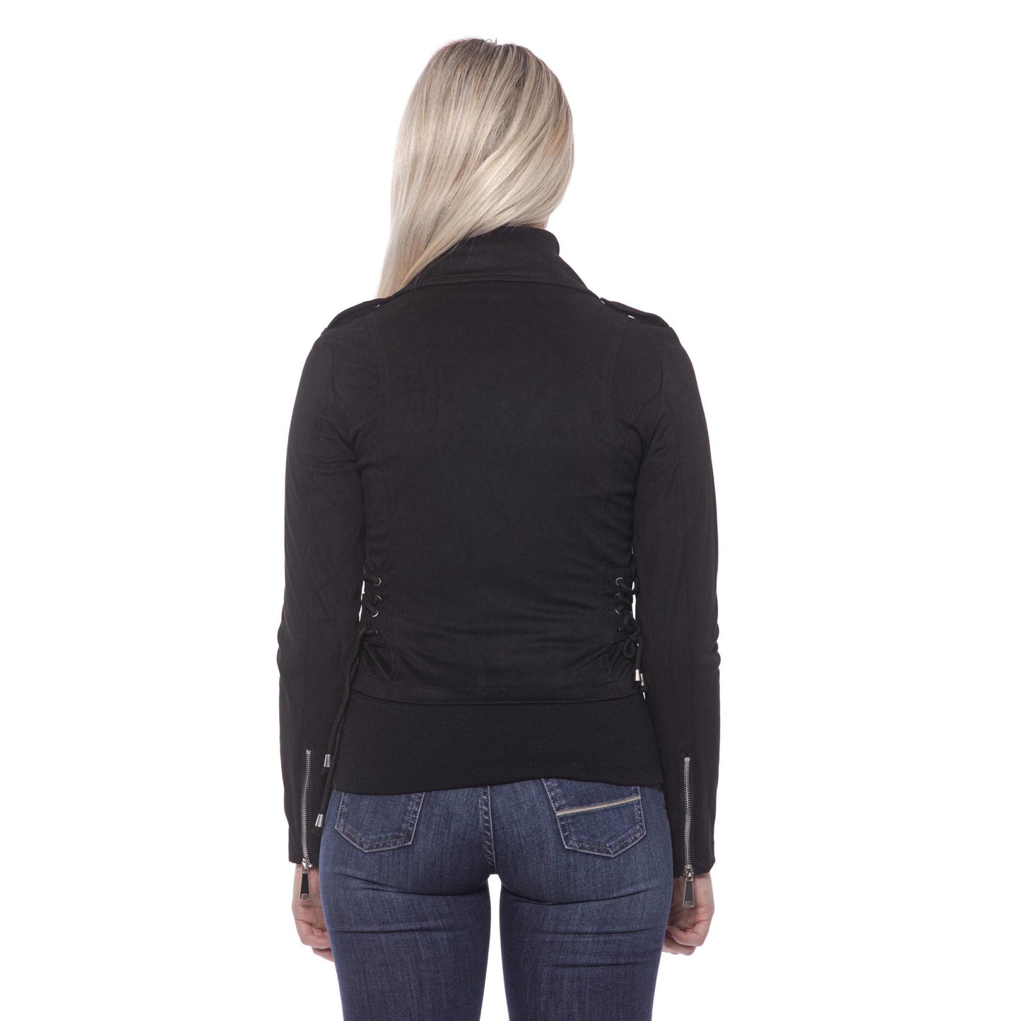 Nero Black Jackets & Coat