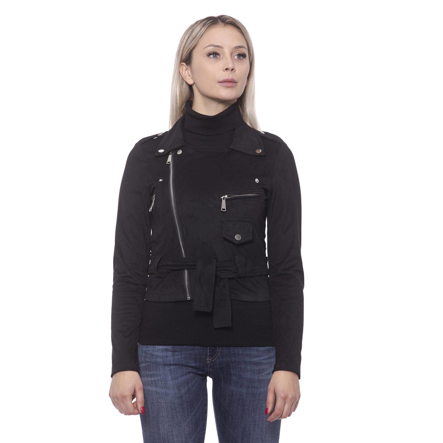 Nero Black Jackets & Coat