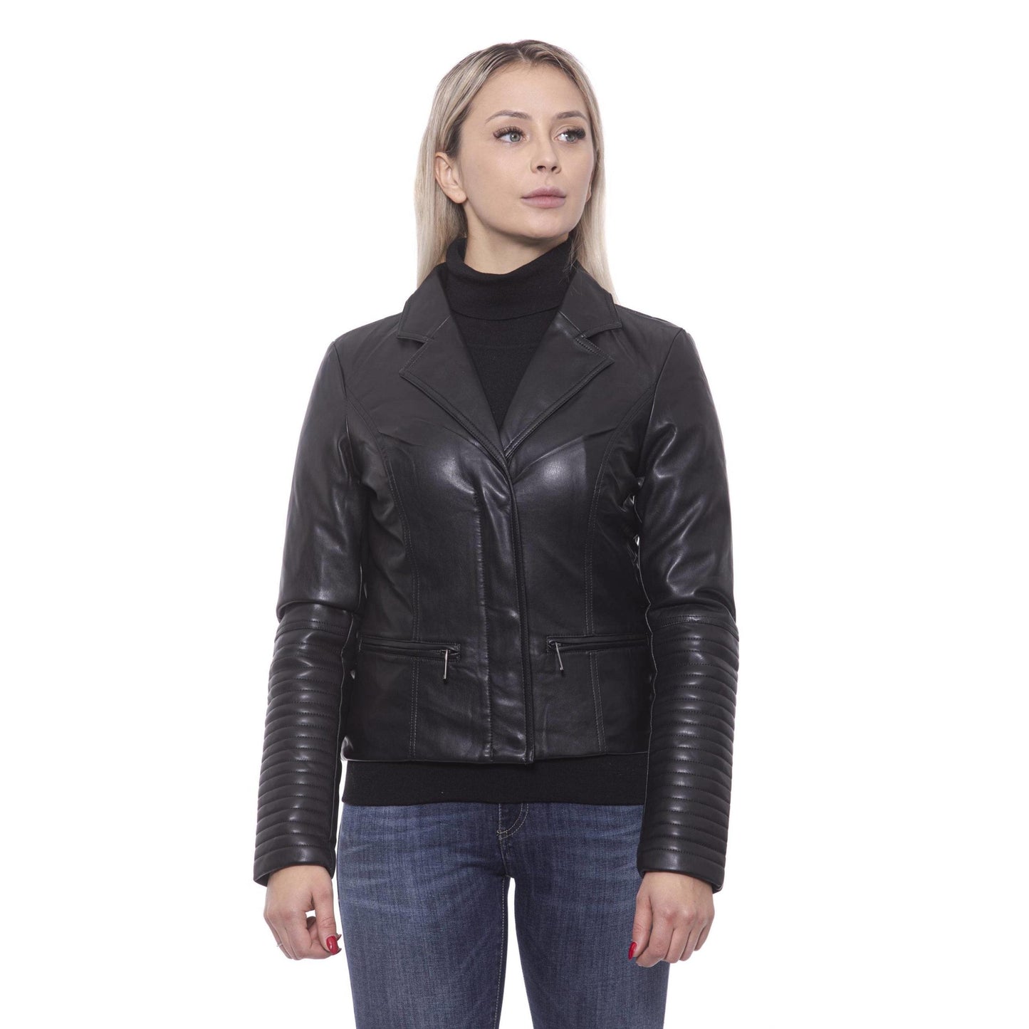 Nero Black Jackets & Coat