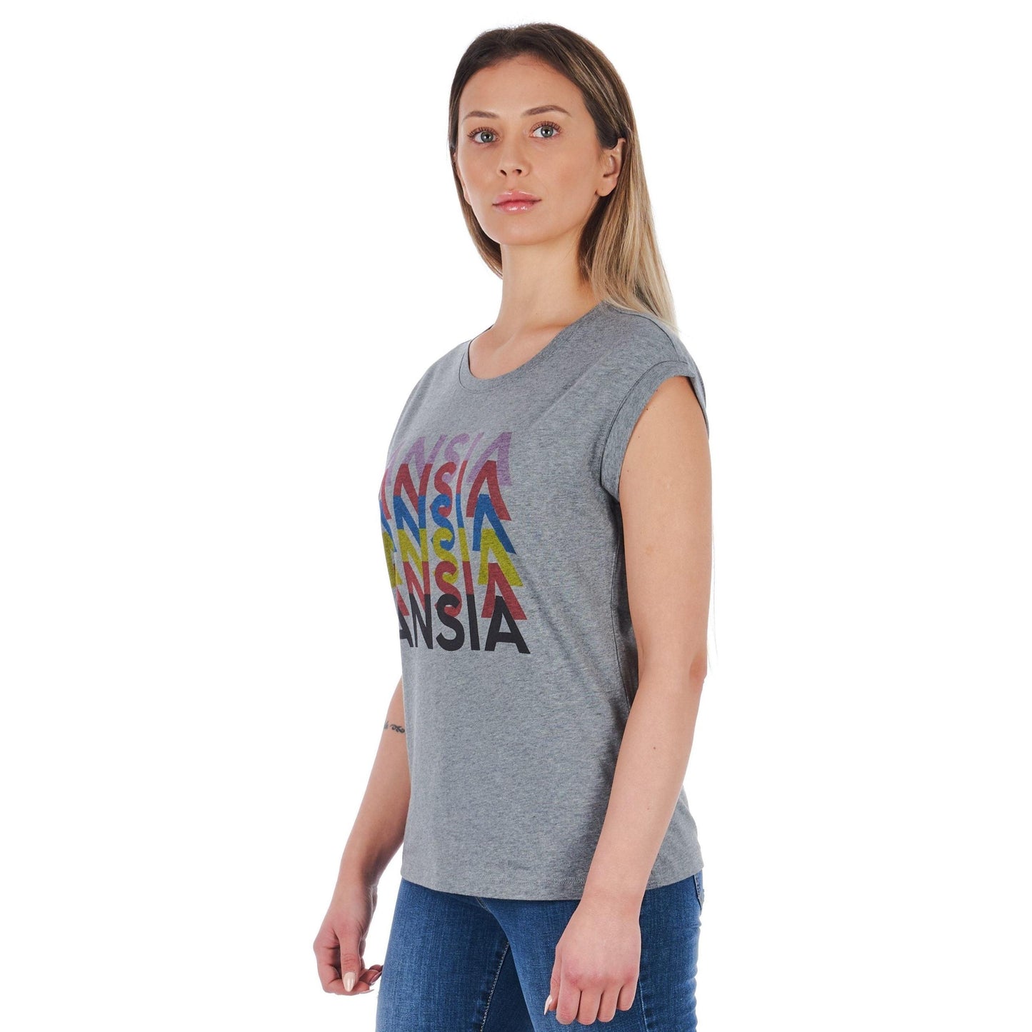 Ggrigiomelange Tops & T-Shirt