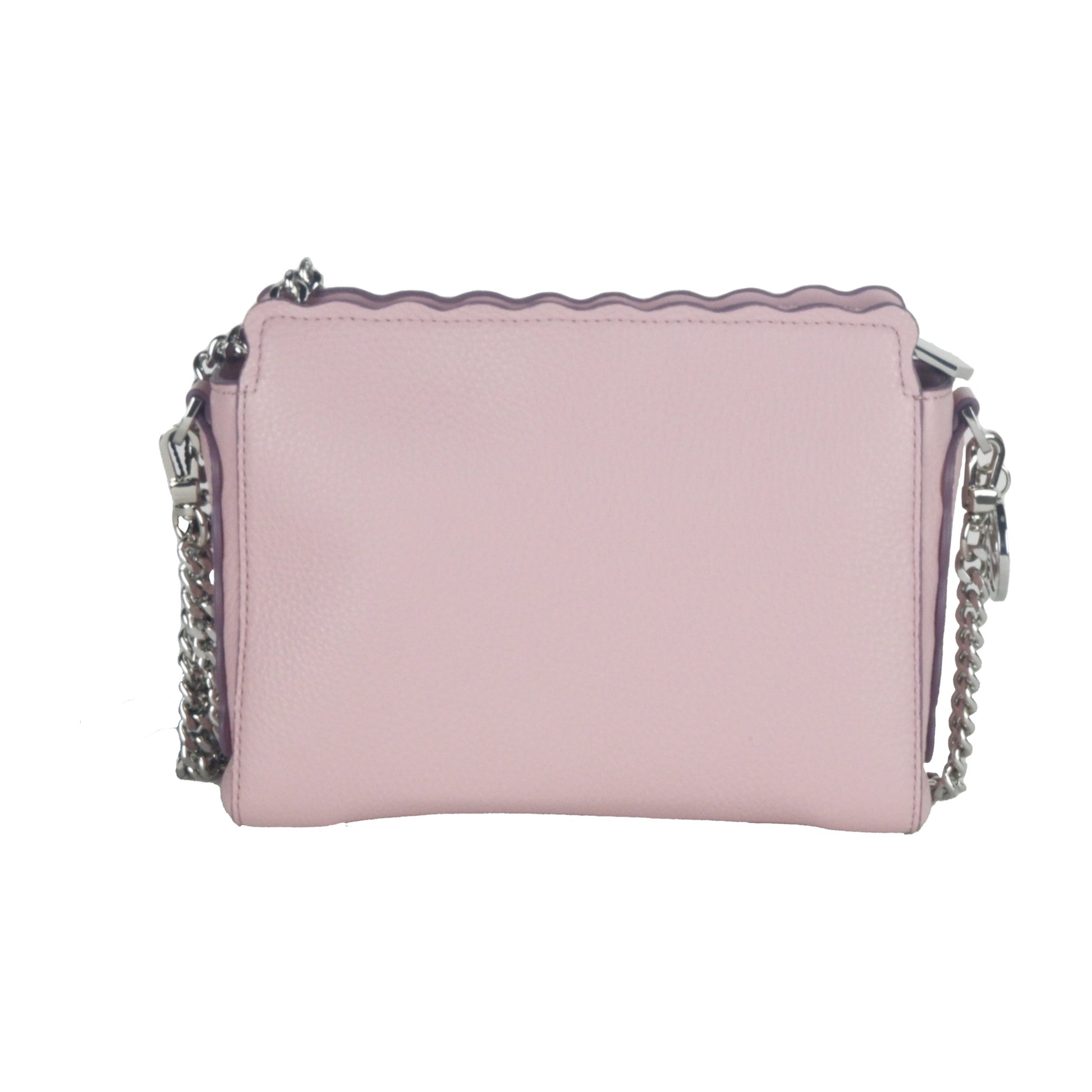 Pink Calf Leather Small Shoulder Bag - coffeewithmee2