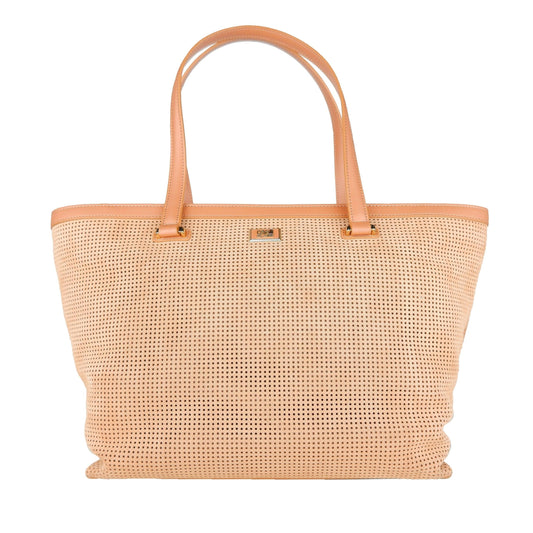 Light Brown Calf Leather Class Handbag - coffeewithmee2