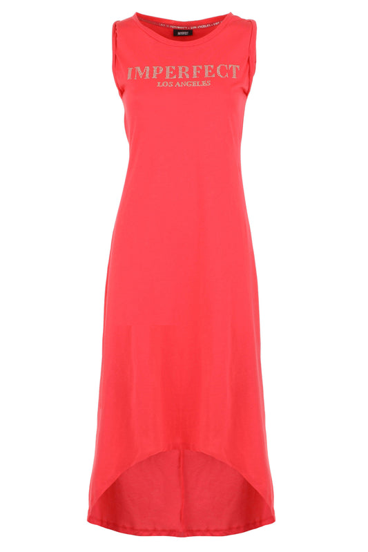 Saj-hotpink Imperfect Dress