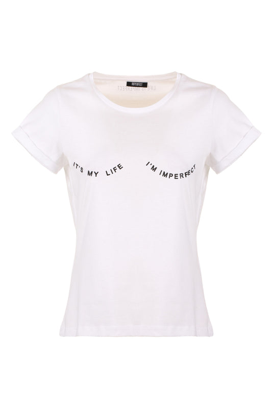 Stg-white Imperfect Tops & T-Shirt