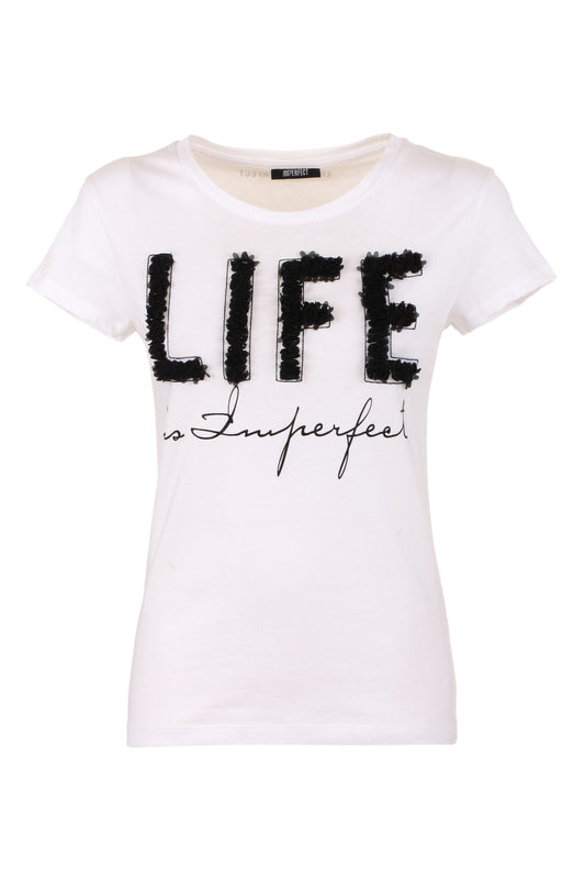 Stg-white Imperfect Tops & T-Shirt