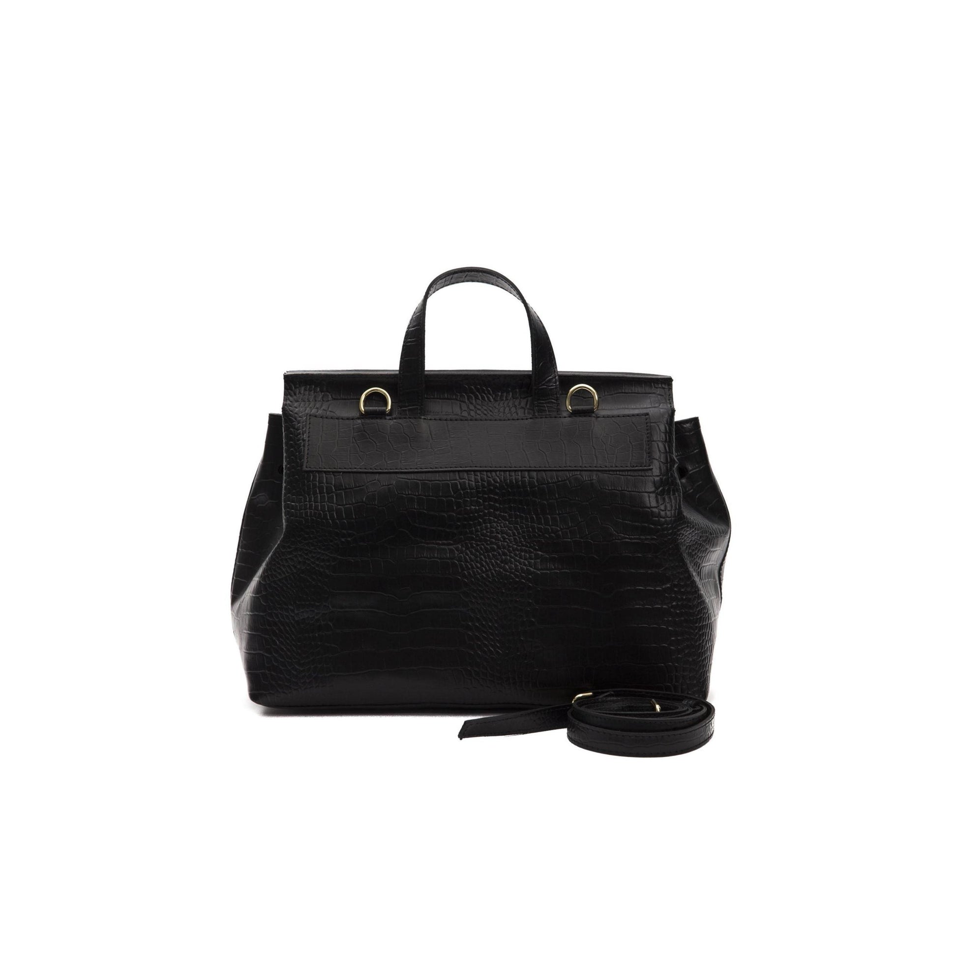 Nero Black Handbag - coffeewithmee2