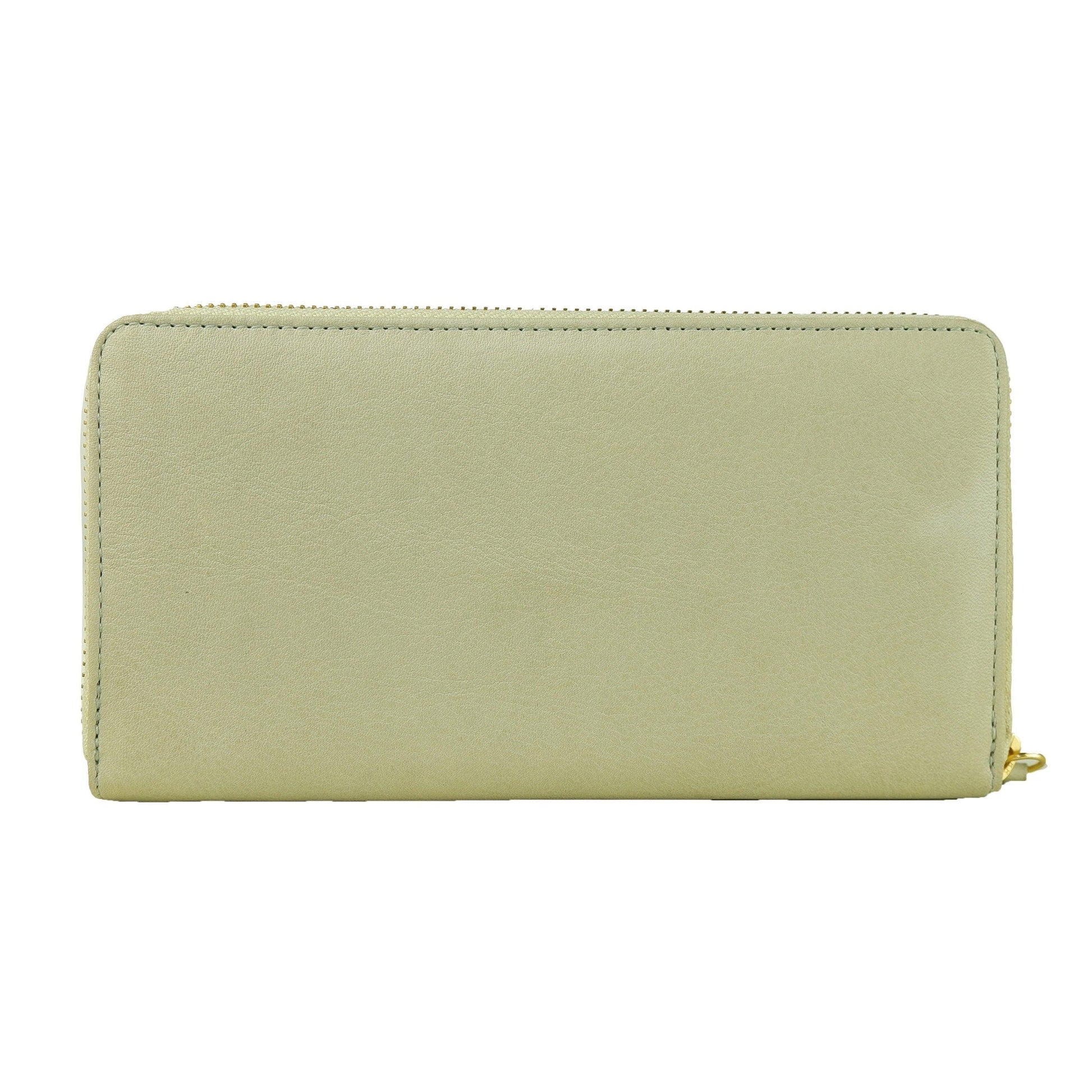 Teupe Grey Calf Leather Wallet - coffeewithmee2
