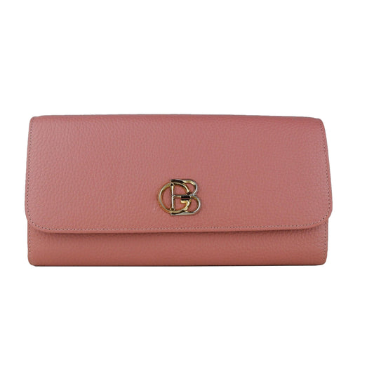 Pink Calf Leather Crossbody Shoulder Bag - coffeewithmee2